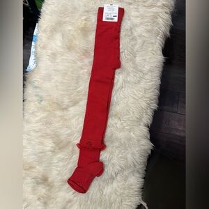 Tartine Et Chocolat beautiful red tights for girls!!